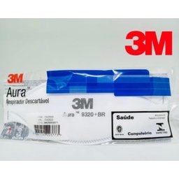 Máscara 3M Aura 9320+Br Pff2 N95 Respirador sem Válvula 1 Unidade - 5