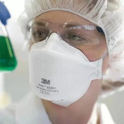 Máscara 3M Aura 9320+Br Pff2 N95 Respirador sem Válvula 1 Unidade - 2