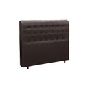 Ver imagem 1 de Cabeceira Dama New Plus King Size 1950mm Pvc Cacau - Simbal