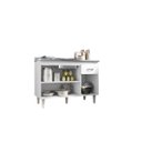 Ver imagem 2 de Balcão Gabinete para Cozinha Gabriela 120cm 3 Portas 1 Gaveta:branco