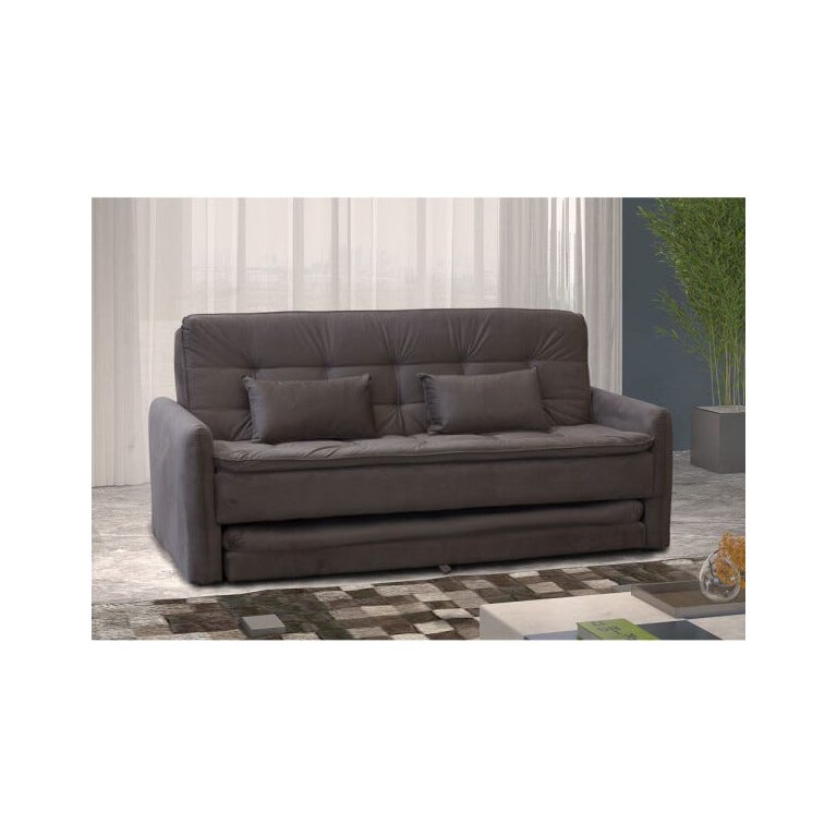 Sofá Cama Reclinável com Cama Auxiliar Madalena Sofá Cama Reclinável com Cama Auxiliar Madalena
