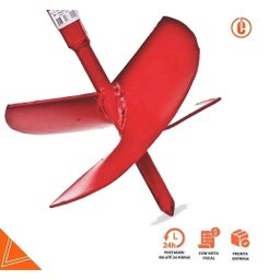 Kit Cavadeira Espiral Broca Trado Perfurar Coroa 6" + Cabo 3/4 1 Metro - 6