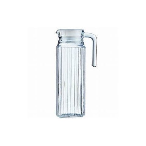 JARRA PARA ÁGUA DE VIDRO TAMPA PLÁSTICA