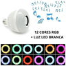 Lâmpada Musical de Led Rgb Bluetooth + Controle Remoto E-27 Bivolt - 4