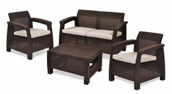 Conjunto Lounge Corfu Keter - 1