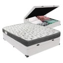 Ver imagem 1 de Cama Baú Ortobom Víuvo Iso100 Bege D33 Conforto Firme Branco