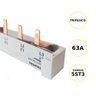 Barrramento Trifásico 63A 12 Polos Disjuntor Din Siemens 5ST3 - 1