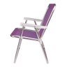 Cadeira para Praia Piscina Dobrável em Alumínio Mor Lilas - Lilás - 3