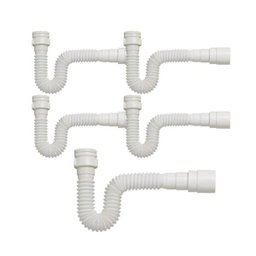 Sifão Flexível Multiuso Pvc Tigre Universal Kit 2 Pcs - 1