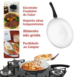 Frigideira de cerâmica antiaderente 24 centimetros - 2