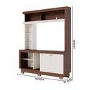 Ver imagem 4 de Estante para Sala Nogueira Real Off White Valença Colibri