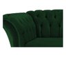 Kit 2 Poltronas e Namoradeira Chesterfield Sofia Suede Verde - 8