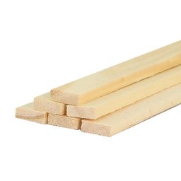 40 Ripas para Artesanato Repac Madeiras Pinus 1,5x0,5x100cm - 1