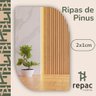 40 Ripas para Artesanato Repac Madeiras Pinus 2x1x70cm - 2
