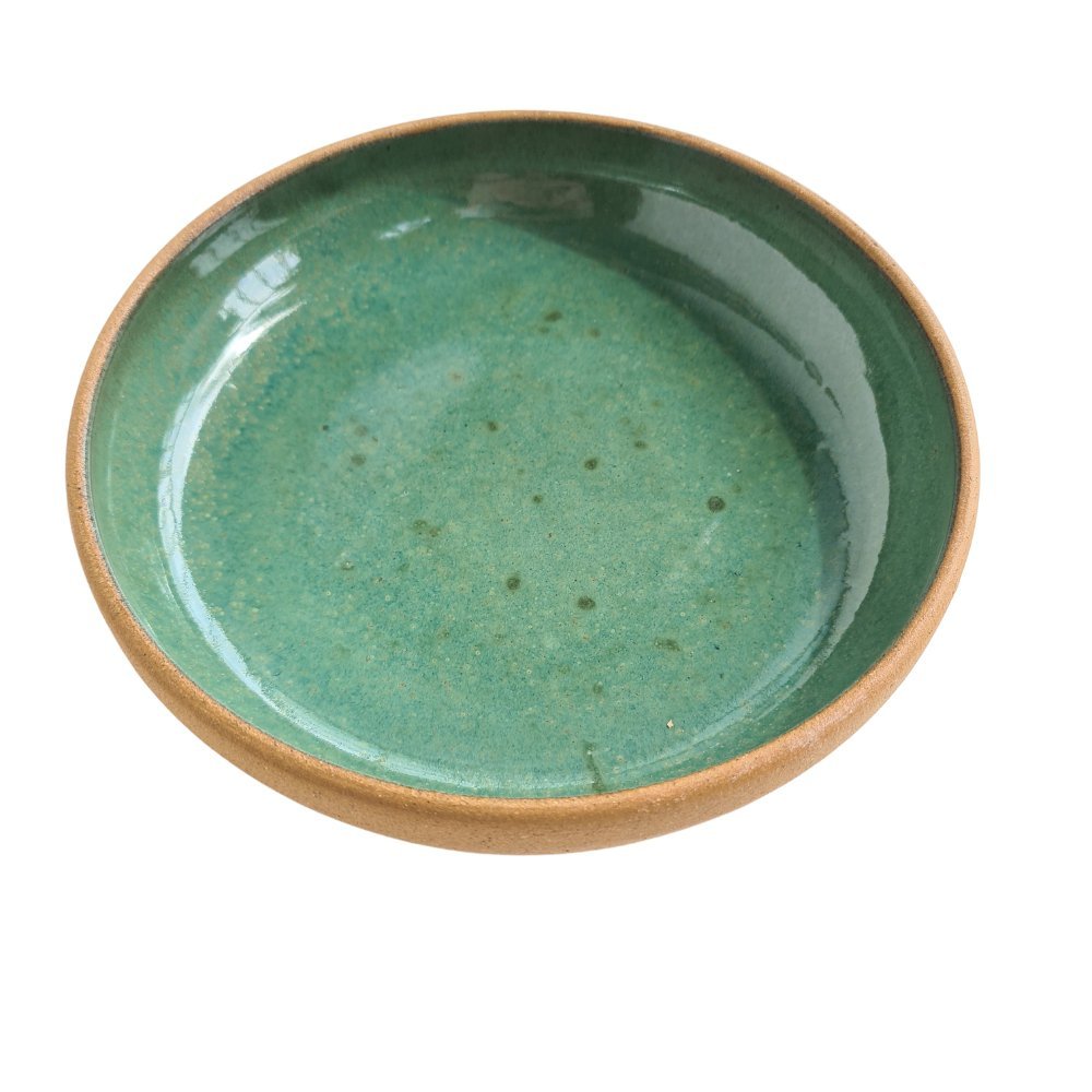 Pasta Bowl cerâmica Verde Pântano 700ml para massas e sopa - 2