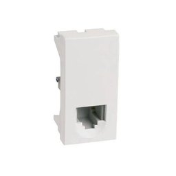 Tomada Rj11 2 Fios Branco Pial Plus 615011 Pial Antiga - 1