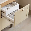 Ver imagem 2 de Gabinete de Cozinha Armário 144cm Jequitiba Balcão 100% MDF:Jequitiba/Areia