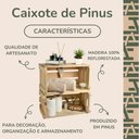 Ver imagem 2 de Caixote Grande para Decoração Repac Madeiras Pinus 58x30x27