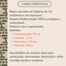 20 Ripas para Artesanato Repac Madeiras Pinus 2x1,5x70cm - 5