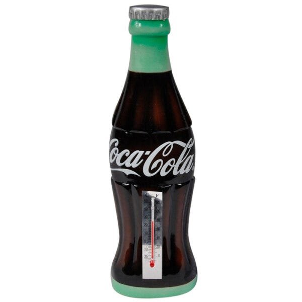 Termômetro coca-cola resina garrafa contuor 3D - 1