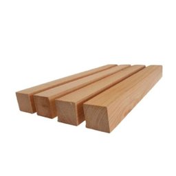 9 Pontaletes Artesanato Repac Madeiras Eucalipto 4x4x50cm - 1