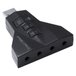 ADAPTADOR PLACA DE SOM USB 4 PORTAS P2 - COMPATIVEL COM PS3 - A4PUSBM - 1