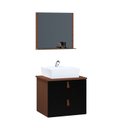 Ver imagem 2 de Conjunto Gabinete Banheiro Berlim 45cm + Espelheira + Cuba