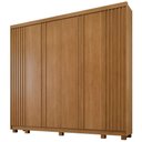 Ver imagem 1 de Guarda Roupa Noruega 6 Portas 6 Gavetas 12 Prateleiras Cinamomo