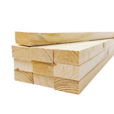 20 Ripas para Artesanato Repac Madeiras Pinus 4x2x100cm