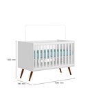 Ver imagem 5 de Berço Mini Cama Multifunções Retrô com colchão