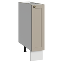 Ver imagem 1 de Balcão Porta-Temperos 20 cm 1 Porta (sem Tampo) Branco/Crema Vik Madesa