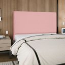 Ver imagem 2 de Cabeceira Cama Box Orgânica King 195cm Luna Suede C/frame Rosa