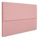 Ver imagem 4 de Cabeceira Cama Box Orgânica King 195cm Luna Suede C/frame Rosa