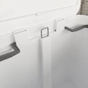 Ver imagem 5 de Lixeira Pedal Aro Interno 20 Litros Trium Branco ou