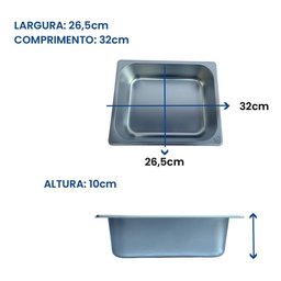 Fritadeira Industrial Profissional 1 Cuba 5l C/ Tampa - 6