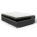 Ver imagem 1 de Cama Box com Colchão de Molas Ensacadas Pillow Top Black Spring D70 Casal 138cm