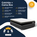 Ver imagem 5 de Cama Box com Colchão de Molas Ensacadas Pillow Top Black Spring D70 Casal 138cm