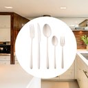 Ver imagem 2 de Faqueiro com 30 peças de aço inox Viena champanhe fosco