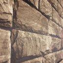 Ver imagem 4 de Papel de Parede Pedra 3d Bege Escuro Vinilico Lavável+ Cola para Aplicação