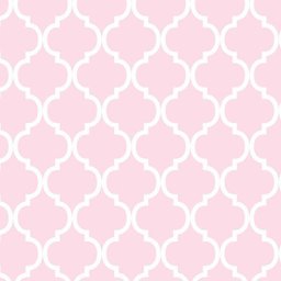 Papel de Parede Infantil Rosa Geométrico + Cola | 181126bb - 1