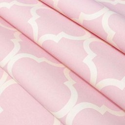 Papel de Parede Infantil Rosa Geométrico + Cola | 181126bb - 3