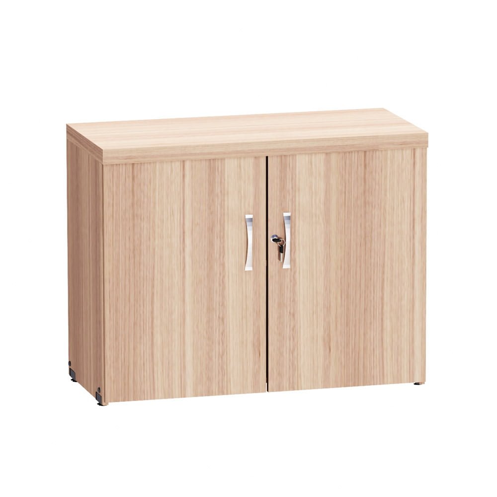 Armario Baixo 02 Portas Pe40 Pandin 80 Cm Noce Naturale