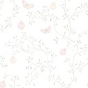 Ver imagem 2 de Papel de Parede Floral Borboletas Aquarela ( Vinil Fosco Autoadesivo)