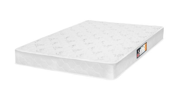 Cama Box Bipartido Queen Colchão Espuma D45 Black White Euro Double Face Castor + Box Suede 65x158x1 - 3