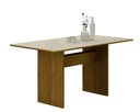 Ver imagem 1 de Mesa de Jantar 1,60m para 6 Cadeiras Florença New Leifer Moveis Freijó/freijó Decor/chumbo