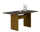 Ver imagem 2 de Mesa de Jantar 1,60m para 6 Cadeiras Florença New Leifer Moveis Freijó/freijó Decor/chumbo