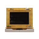 Ver imagem 1 de Painel de Tv Rack Suspenso Até 60 Polegadas 2 portas Turim Cedro-Bali - ÉdeCasaMóveis