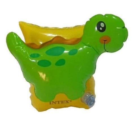 Boia de Braço Infantil Nado Flutuador Dinossauros para Crianças de 3 a 6 Anos
