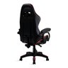 Cadeira Gamer Vermelho e Preto Healer Level Reclinável Giratória com Apoio de Pés - 4