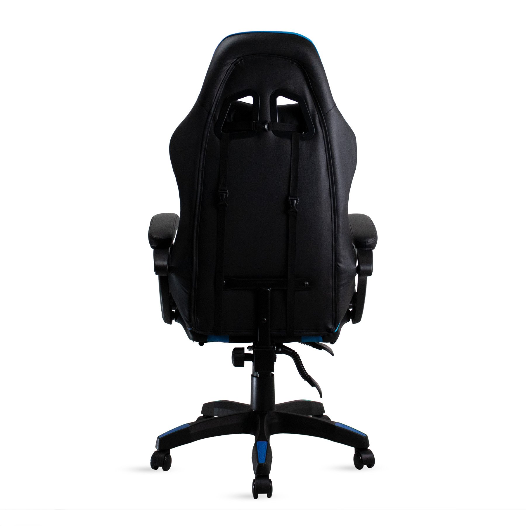 Cadeira Gamer Azul e Preto Healer Level Reclinável Giratória com Apoio de Pés - 5